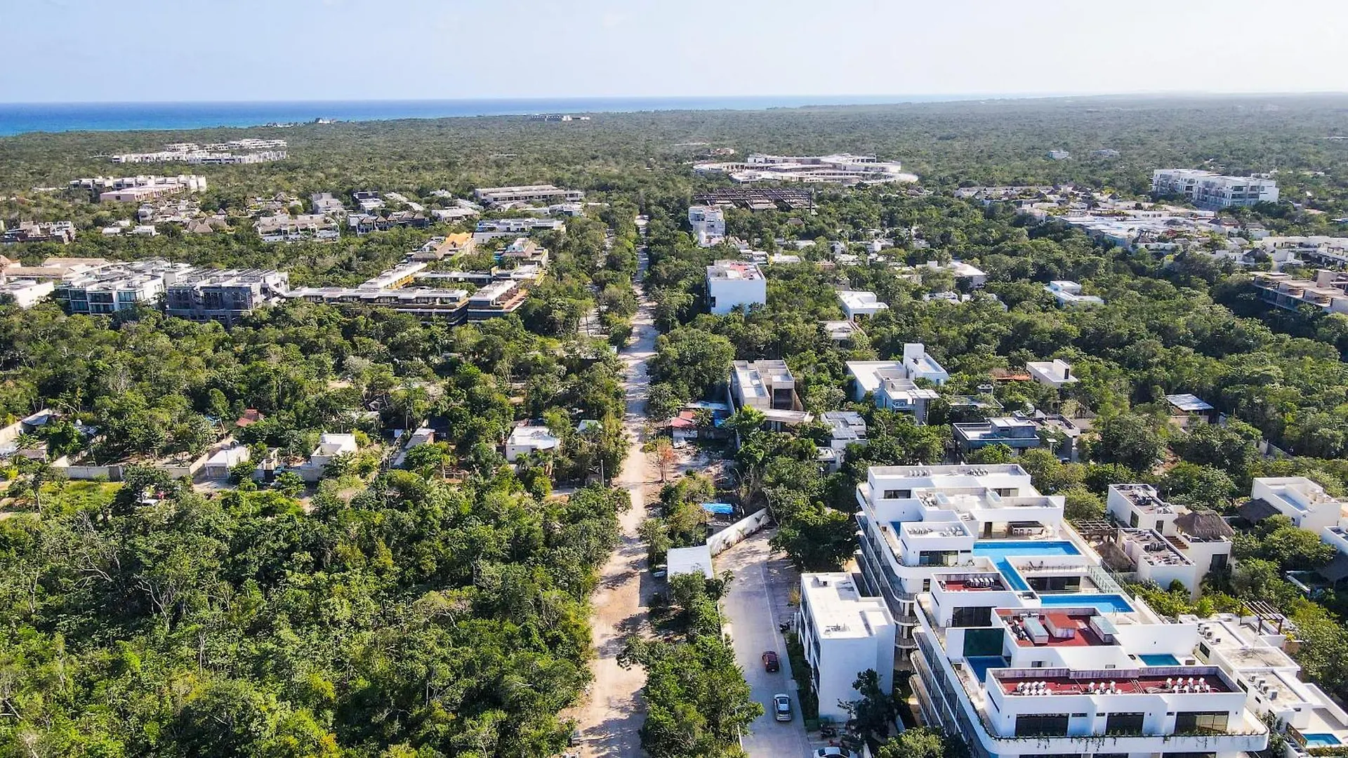 Luxe Penthouse With Rooftop Pool And Grill Tulum Mexique