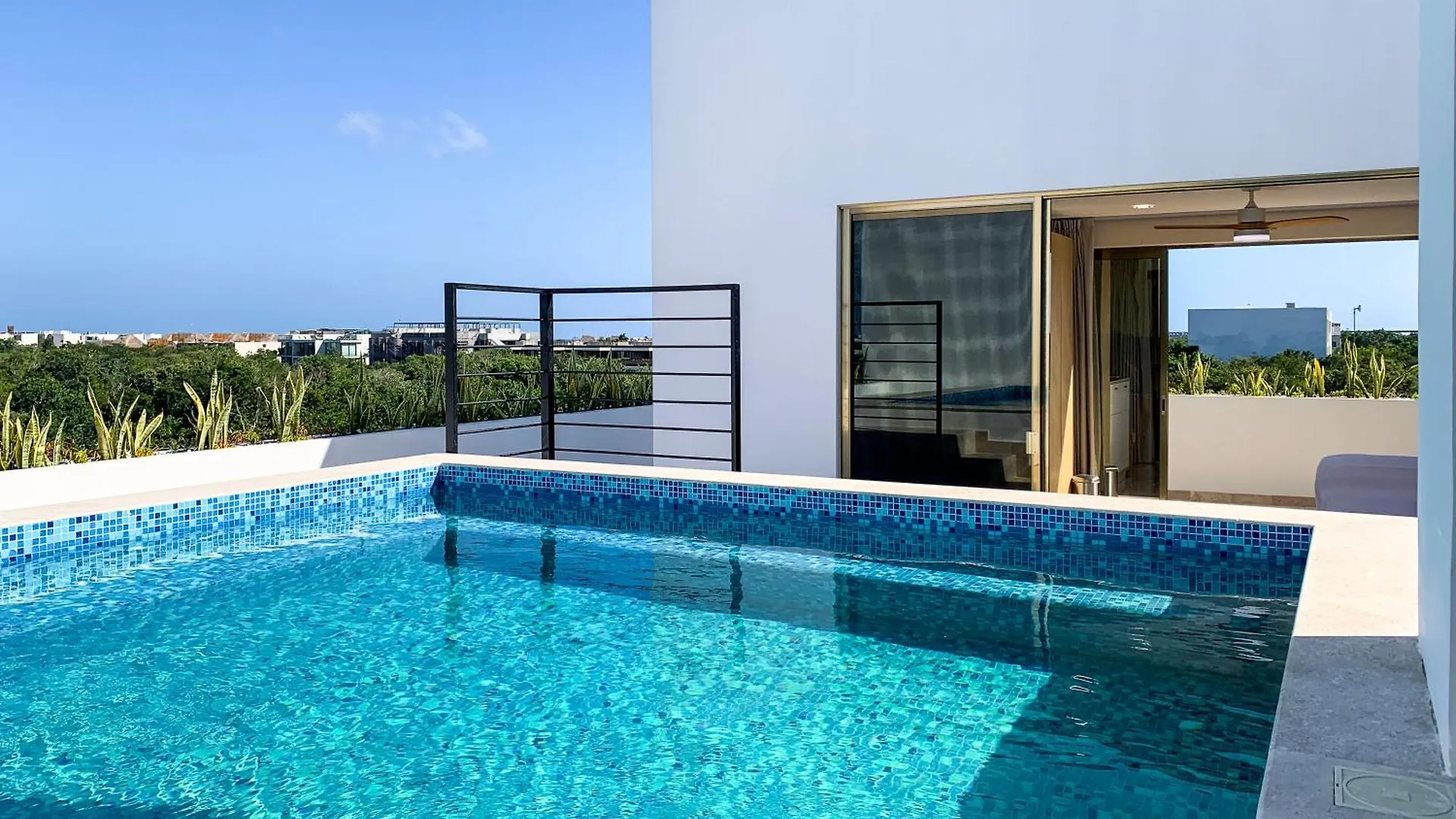 Appartement Luxe Penthouse With Rooftop Pool And Grill Tulum Mexique